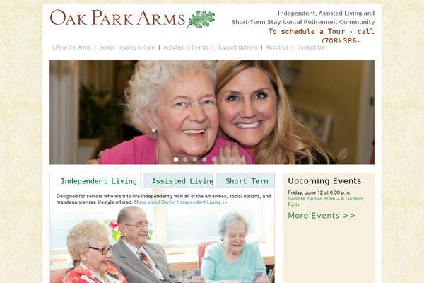 Opa theme site design template sample
