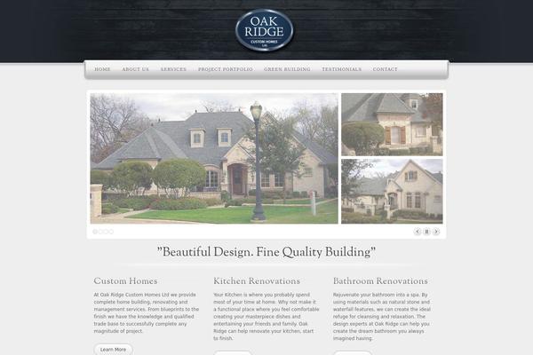 Alyeska theme site design template sample