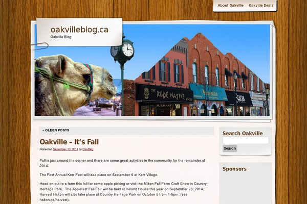 Adventure Journal theme site design template sample