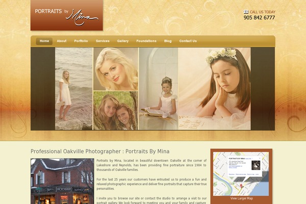 Photography theme site design template sample