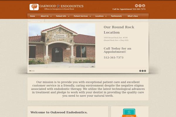 Breakout theme site design template sample