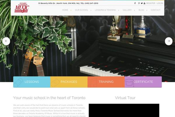 Babykids theme site design template sample