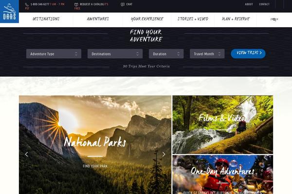 Site using Flexible Map plugin