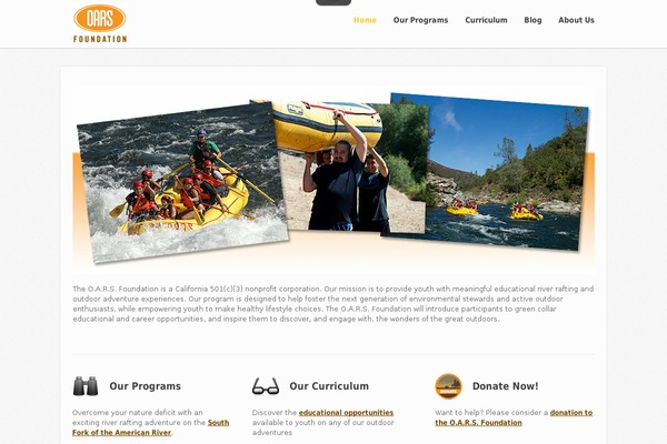 oarsfoundation.org site used Goldenway