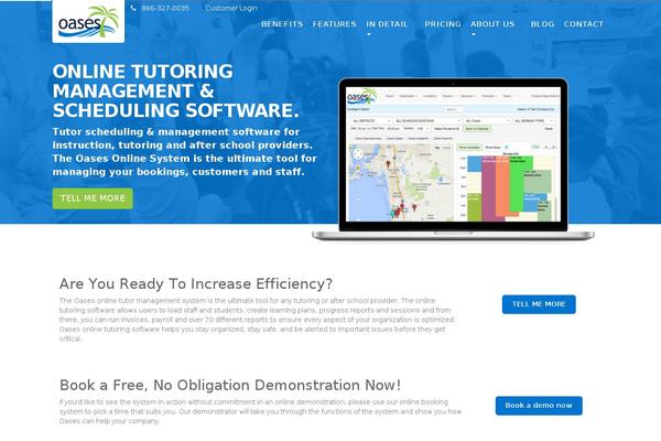 LeadEngine theme site design template sample