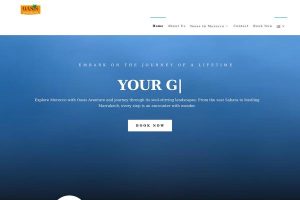 Site using Futurio-extra plugin