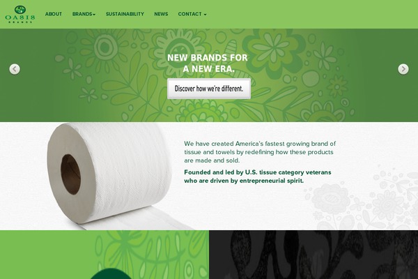 oasisbrands.com site used Oasisbrands