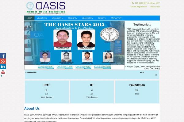 Simpleo theme site design template sample
