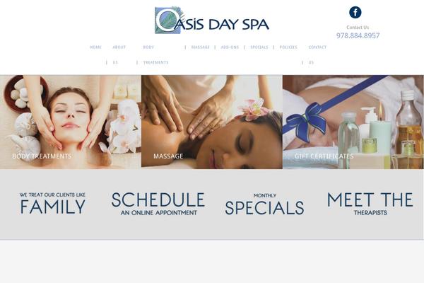 Stockholm Child theme site design template sample