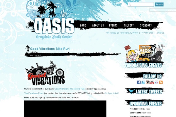 Site using Events-calendar plugin