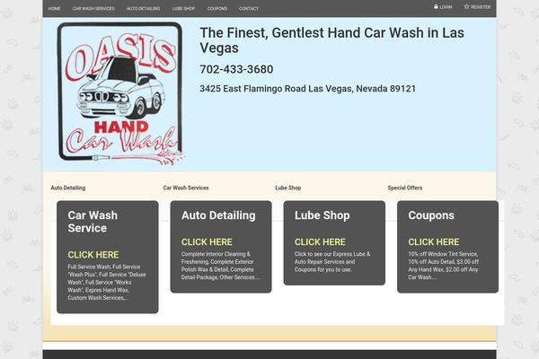 oasishandcarwash.com site used Cp