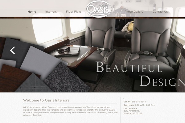Oasis theme site design template sample