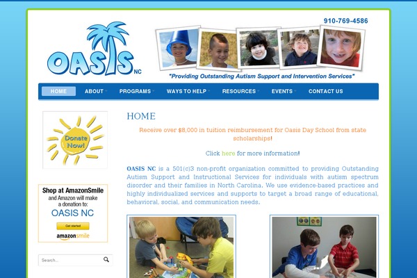 Oasis theme site design template sample