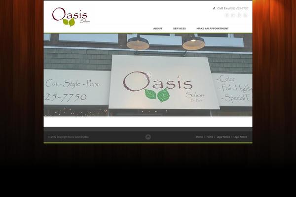 oasissalonbybea.com site used Timus