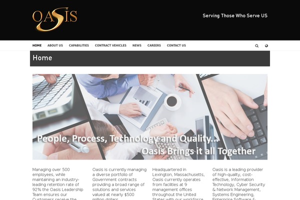 Pinpoint theme site design template sample