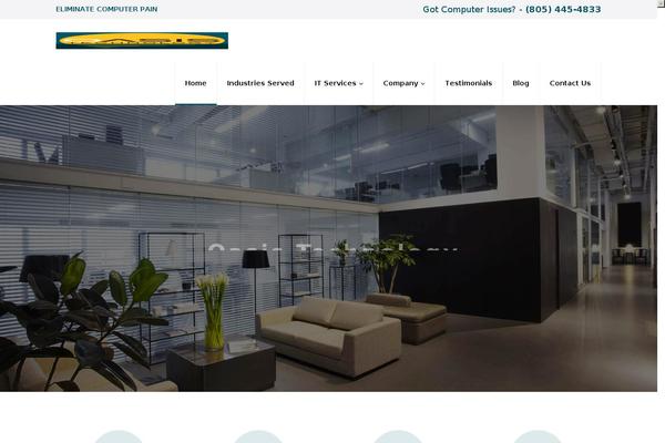 Wp-hosthubs theme site design template sample