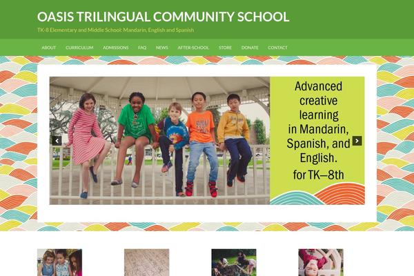 Outreach Pro theme site design template sample