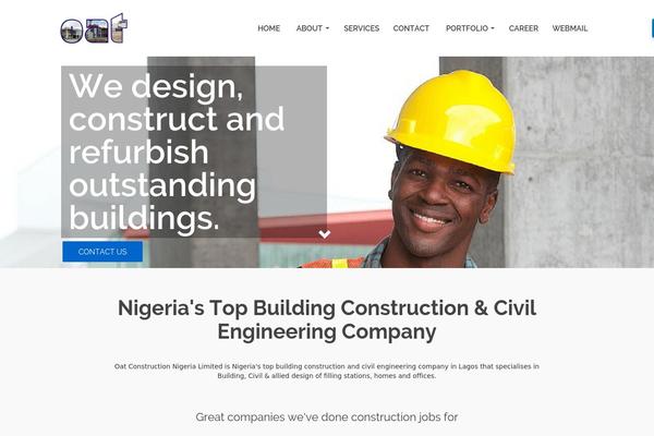 oatconstruction.com site used Pinnacle Premium