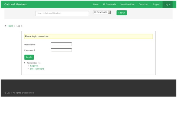members theme websites examples