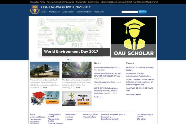 oauife.edu.ng site used Unicamp