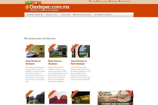 GeoPlaces theme site design template sample