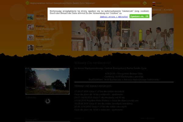 Site using Cookie-warning plugin