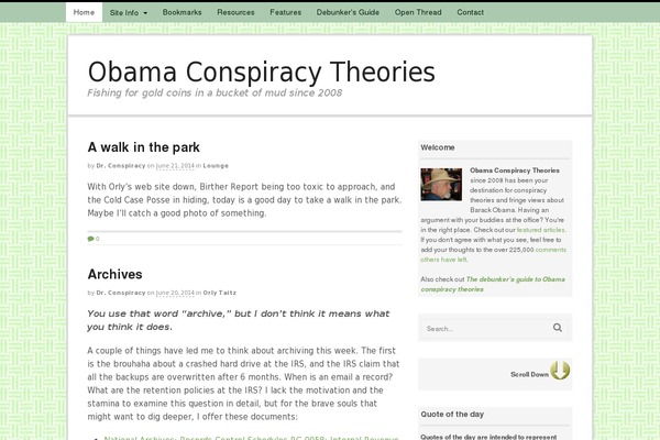 Site using Quote Comments plugin