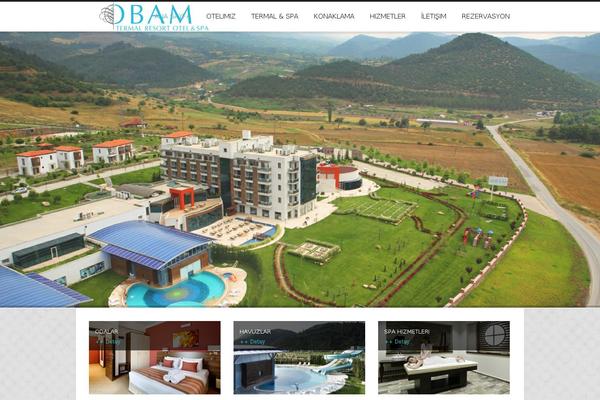 Hotec theme site design template sample