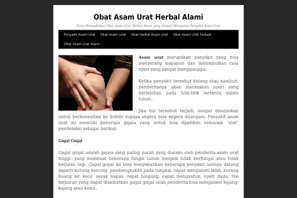 obat-asam-urat.net site used Landingblog
