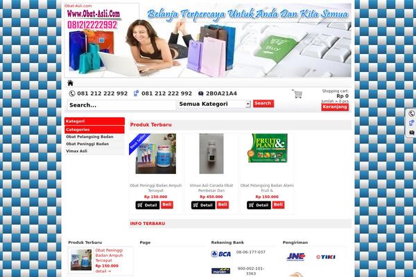WP-Grosir theme site design template sample