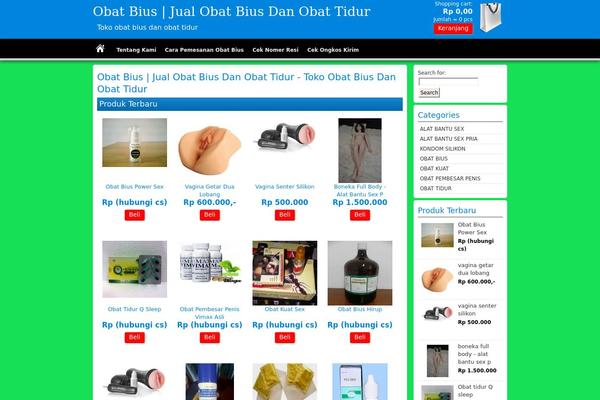 Pasaraya theme site design template sample