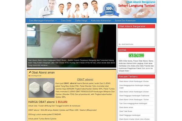 Frontier theme site design template sample