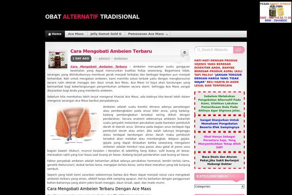Mystique theme site design template sample