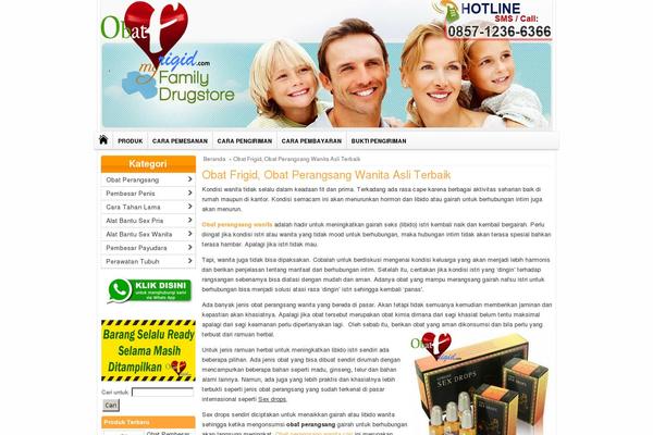WP-Grosir theme site design template sample