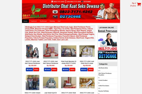 Virtamart theme site design template sample