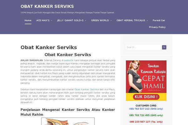 Sequential theme site design template sample