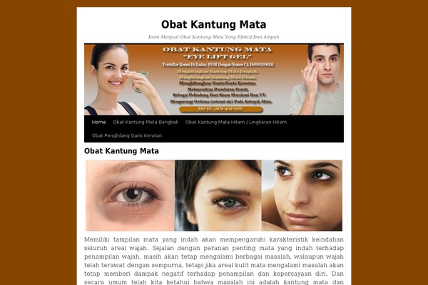 obatkantungmata.com site used Landingblog