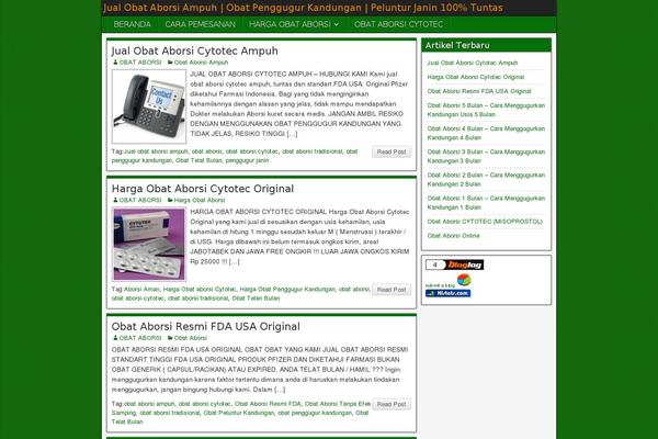 Frontier theme site design template sample