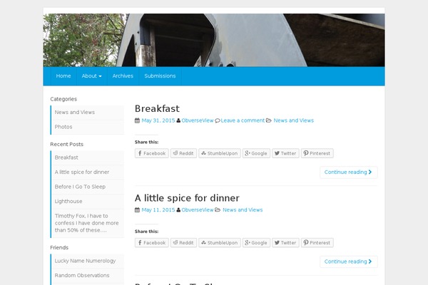 Site using Machete plugin