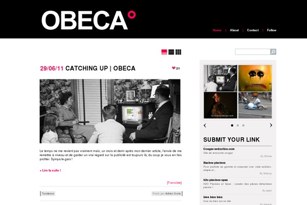 Site using Google AJAX Translation plugin