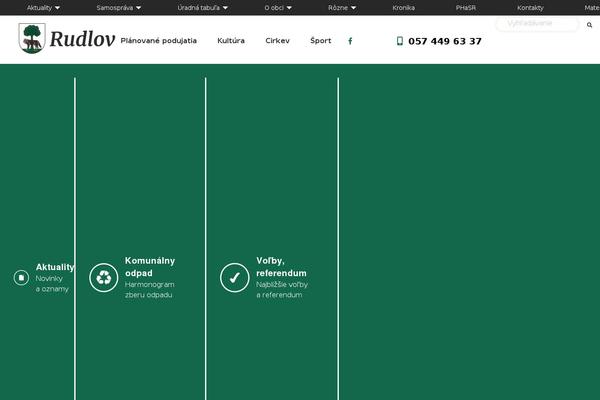 obecrudlov.sk site used Breadcrumb