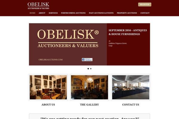 Obelisk theme websites examples
