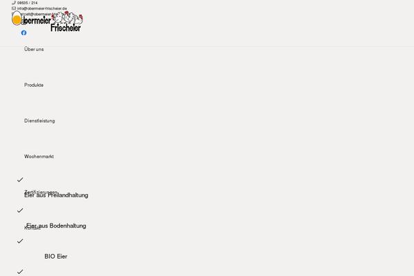 Impreza theme site design template sample
