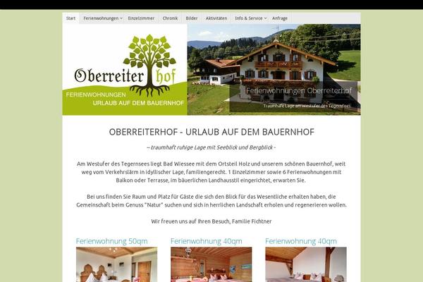 Tempera theme site design template sample