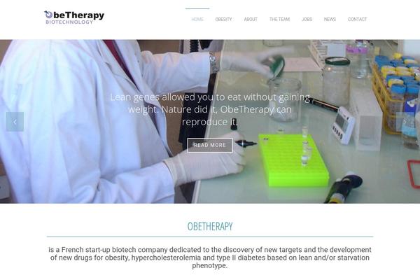 Ample theme site design template sample