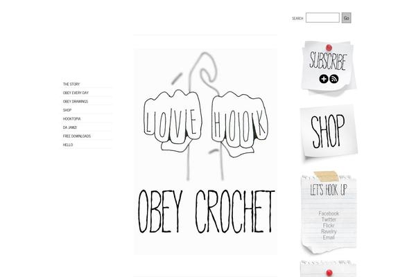 Oulipo theme site design template sample