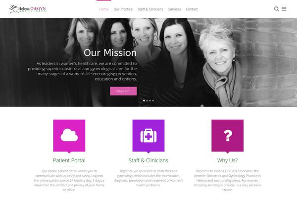 Eden theme site design template sample