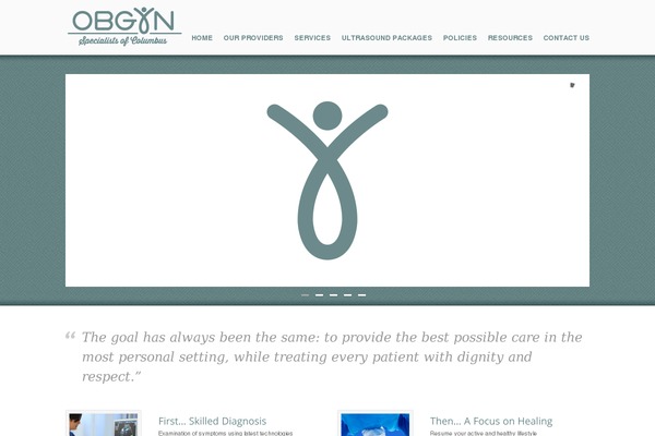 Care theme site design template sample