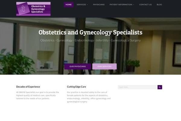 Cannyon theme site design template sample