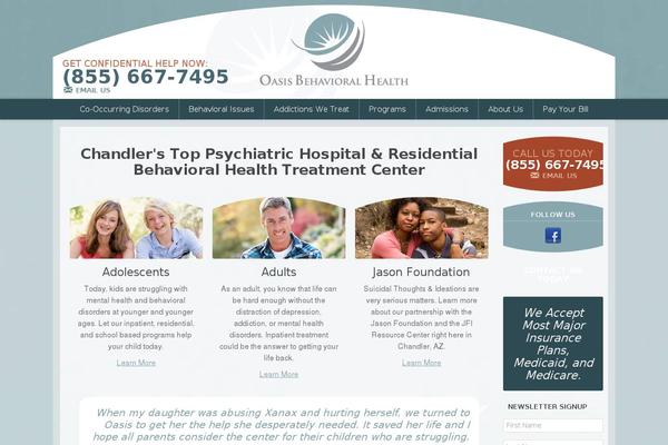 Arcadia HealthCare theme site design template sample